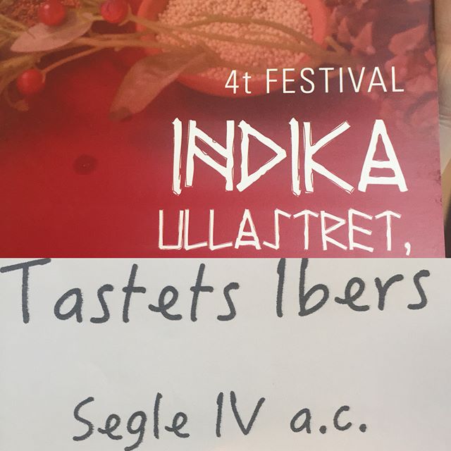 4 t Festival INDiKA, un tast Iber  Us hi esperem!!!#ullastret #restaurantiberic #costabrava #emporda #moniberic #indika